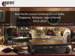 Asia pacific luxury furniture market