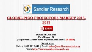 World Pico Projectors Market to Grow at 32% CAGR to 2019 Say