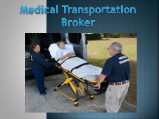 Non Emergency Medical Transpotation