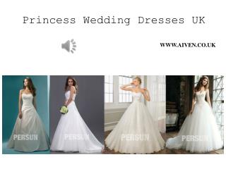 Inexpensive Princess Style Wedding Gown