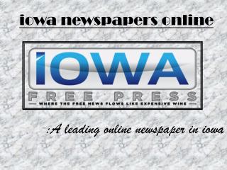 Iowa City Breaking News