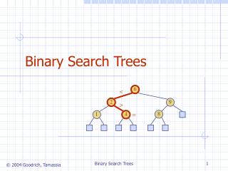 Binary Search Trees
