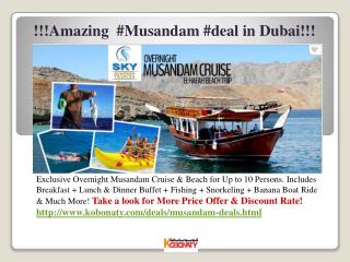 Musandam Deals