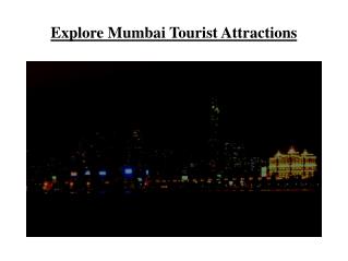 Places to visit in Mumbai