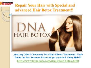 Repair your Hair with Hair Botox