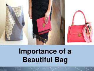 Importance of a Beautiful Bag