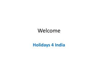 South India Holidays