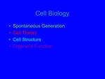 Cell Biology