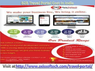 Cost-B2B-Travel-Portal