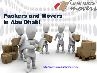 Packers and Movers in Abu Dhabi