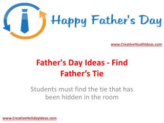 Father's Day Ideas - Find Father’s Tie