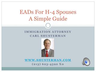 H-4 Spouses - Apply for EADs