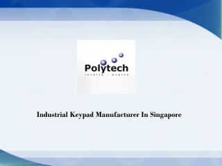Industrial Keypad Manufacturer