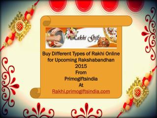 Buy Different Types of Rakhi Online for Upcoming Raksha Band