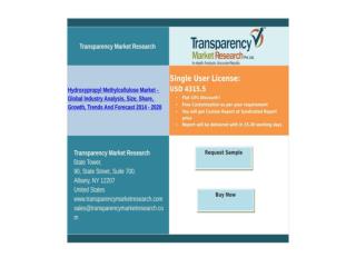 Research Report on Hydroxypropyl Methylcellulose Market
