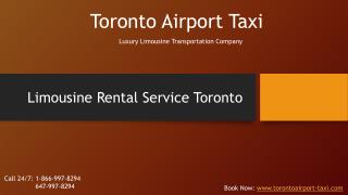 Limousine Rental Service Toronto