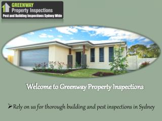 Pre Purchase Building Inspections in Sydney - Greenway