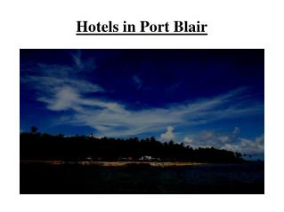 Port Blair Hotels