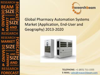 Global Pharmacy Automation Systems Market Size, Trends 2020