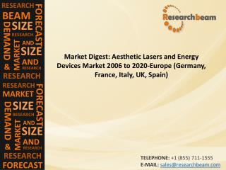 Aesthetic Lasers and Energy Devices Market 2006 to 2020