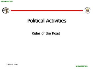 Political Activities