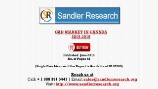 CAD Market in Canada 2015-2019