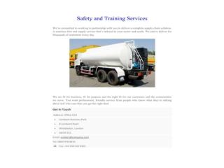 Safety and Training Services