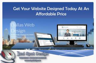 Get Your Website Designed Today At An Affordable Price