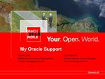 My Oracle Support