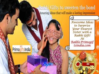Awesome Ideas to Surprise Your Dearest Sister with a Rakhi