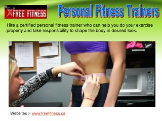 Weight Loss Programs by Personal Tainer in Toronto