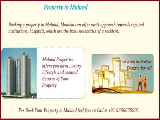 Property in Mulund For Booking Call @ 9266629901