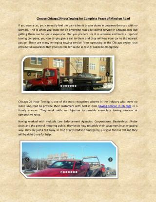 towing service chicago il