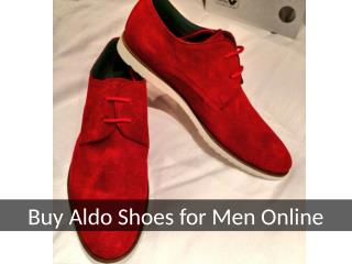 Buy Aldo Shoes for Men Online