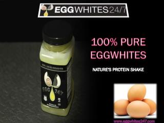 100% PURE LIQUID EGG WHITES PROTEIN