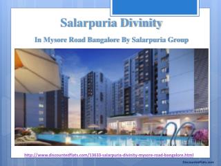 Salarpuria Divinity | Pre Launch Residential Flats