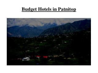 Budget Hotels in Patnitop