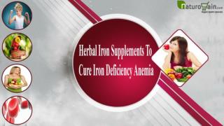 Herbal Iron Supplements To Cure Iron Deficiency Anemia