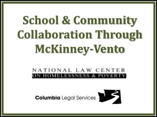 School & Community Collaboration Through McKinney-Vento