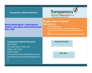 Barium Nitrate Market Research Report