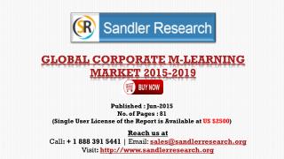 Vendors in Global Corporate M-learning Market Report Profile