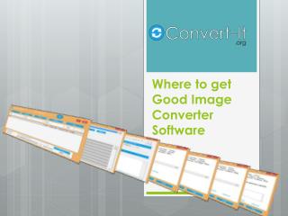 Where to get Good Image Converter Software