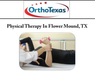 Physical Therapy In Flower Mound, TX