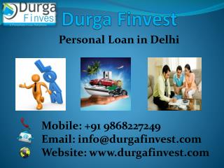 Personal loan in Delhi