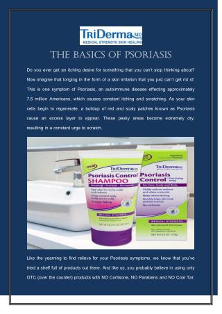The Basics of Psoriasis