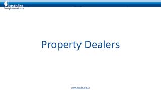 Property Dealers in Stockholm