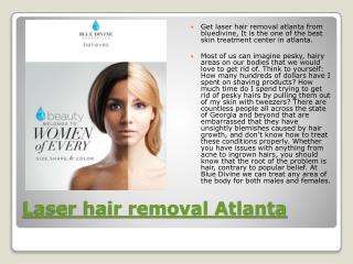 Laser hair removal atlanta