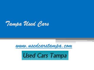 Tampa Used Cars - www.usedcarstampa.com