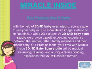 Early Pregnancy Scan 8 Weeks