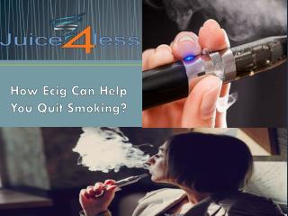 How Ecig Can Help You Quit Smoking